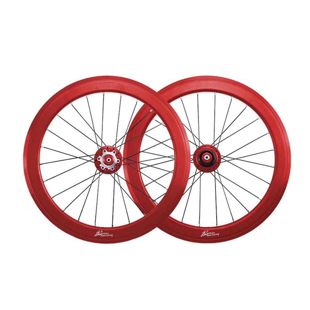Litepro-JKLapin 20 Inch 406/451 40mm Wheel Folding Bike V/Disc Brake Wheels