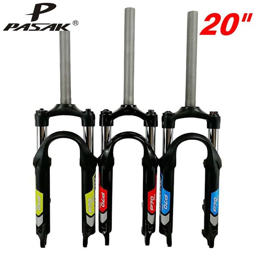 Litepro MTB Mountain Bike Folding Bicycle 20 Inch Shock Absorber Front Fork Soft And Hard Adjustable Lockable Disc Brake Fork