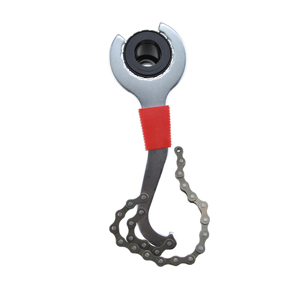 Litepro MTB Bicycle Multifunctional Tool Bottom Bracket Flywheel Fixed Wrench Tail Hook Install Remove Bike Maintenance Tools