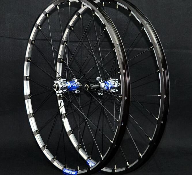 Litepro PASAK MTB Wheelset - 24H CNC Tri-lobe Hub, Quick Release, Ultra Lightweight