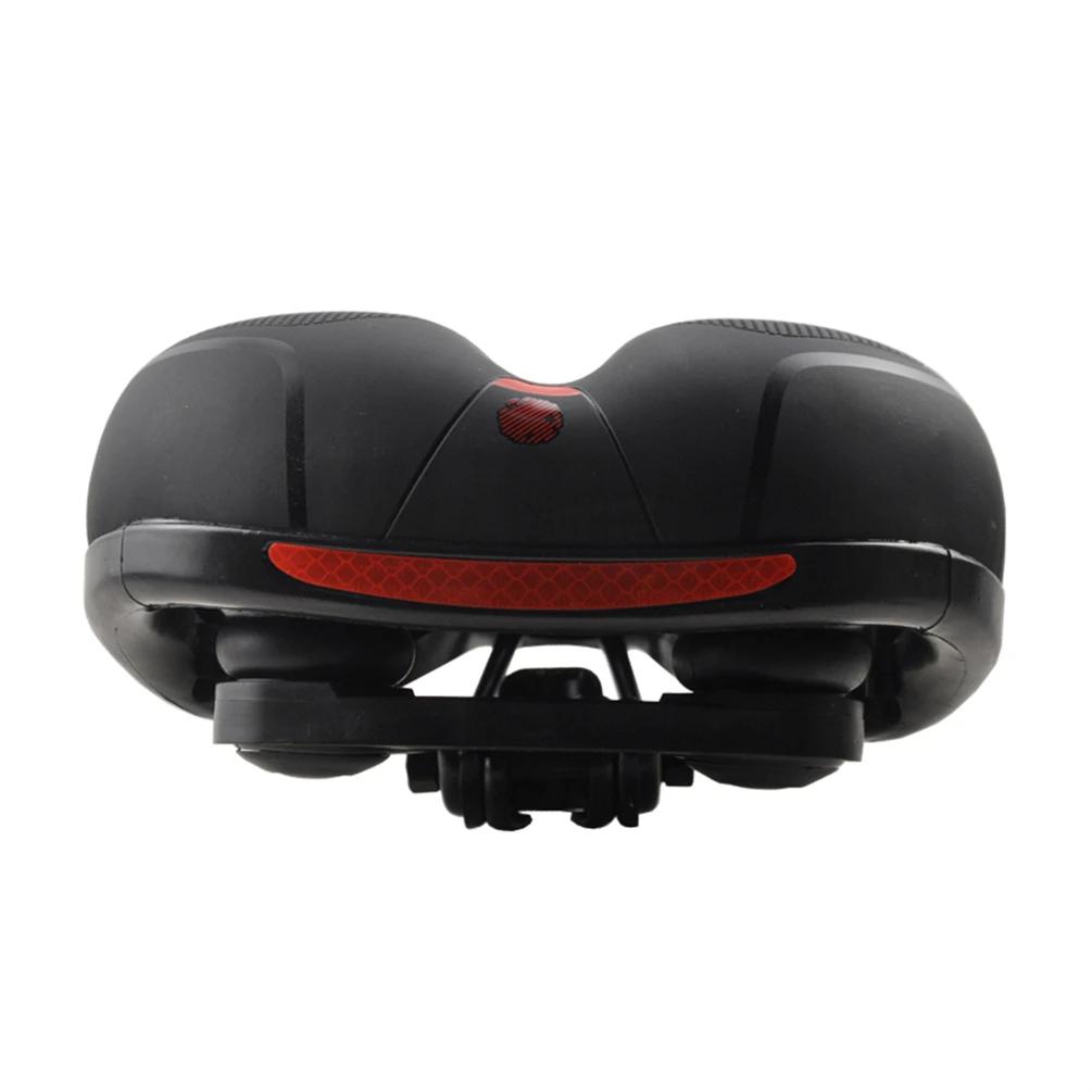 Litepro-Litepro Shock Absorption Leather Saddle Folding Bicycle Waterproof Soft Large Area Cushion For MTB Road Bike
