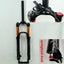 Litepro MTB Mountain Bike Air Fork 26" 27.5" 29inch ER 1-1/8" Suspension Forks Gas Resilience Oil Damping Line Lock Disc Brake