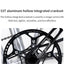 Litepro S9 16inch 9 Speed Tri-fold Folding Bike Aluminum Alloy Frame Silver