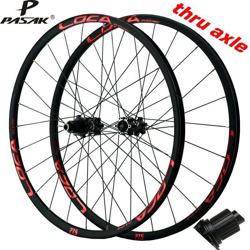 Litepro MTB Mountain Bike Disc Brake 26 27.5 29 Inch Wheels Micro Spline Hub 24H Rims 700C 12Speed 5 Claws Sealed Bearing Wheelset