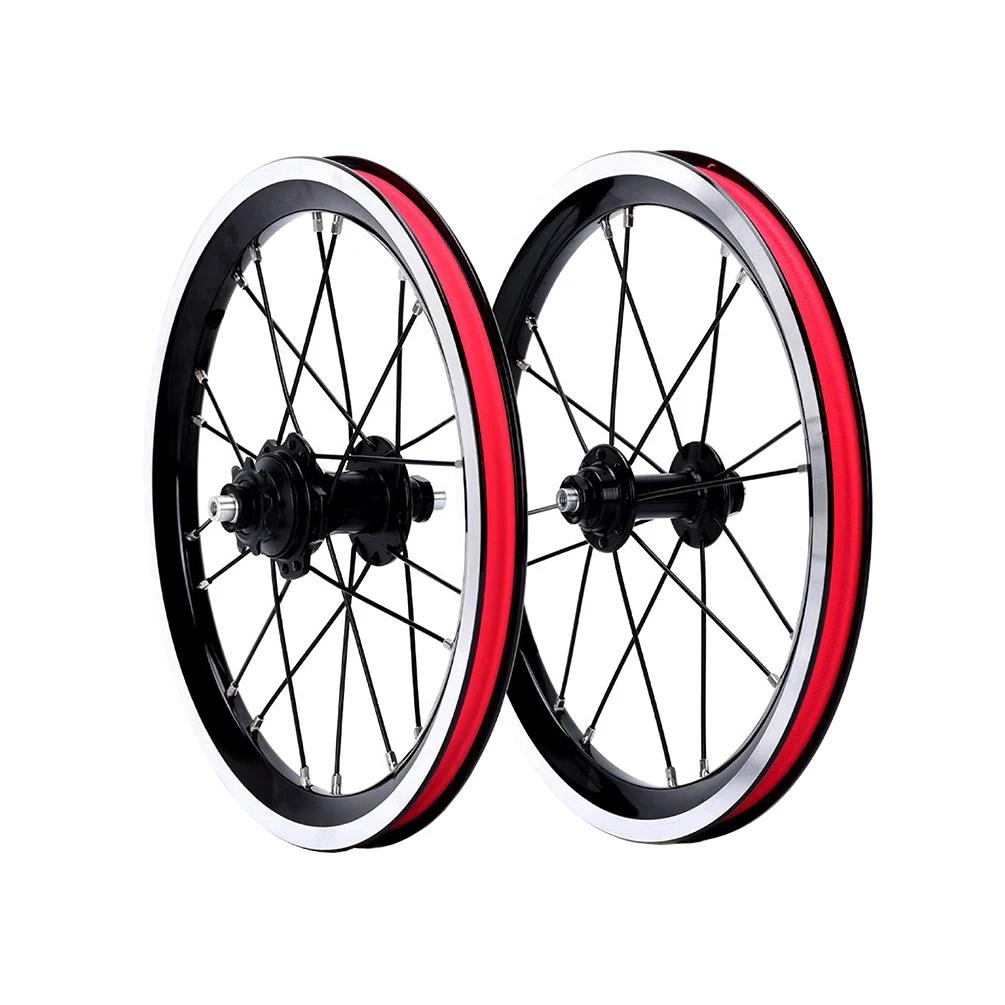 Litepro 14 16Inch Single External 3 Speed Bicycle Wheelset Disc V Brake Rims 20MM Alloy Folding Bike Wheels 74 85MM