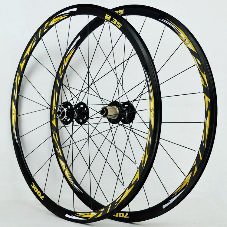 Litepro R35 700C Road Bike Wheelset 29inch Disc Brake Cross Country Bicycle Wheel Set 30MM Rim Round Spoke Ultralight 1700g