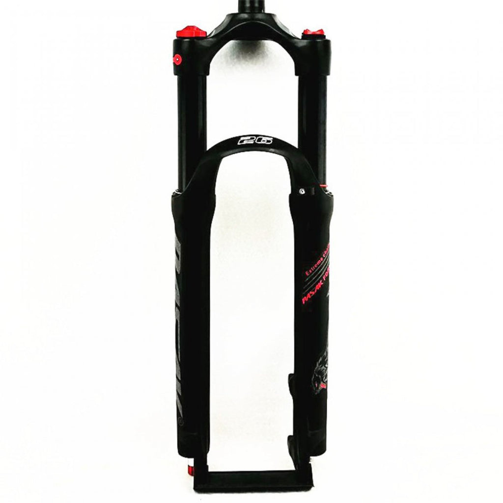 Litepro 26Inch MTB Mountain Bike Suspension Shock Absorber Front Fork P34 Air Gas Fork Shoulder Remote Control Damping Speed Adjustment