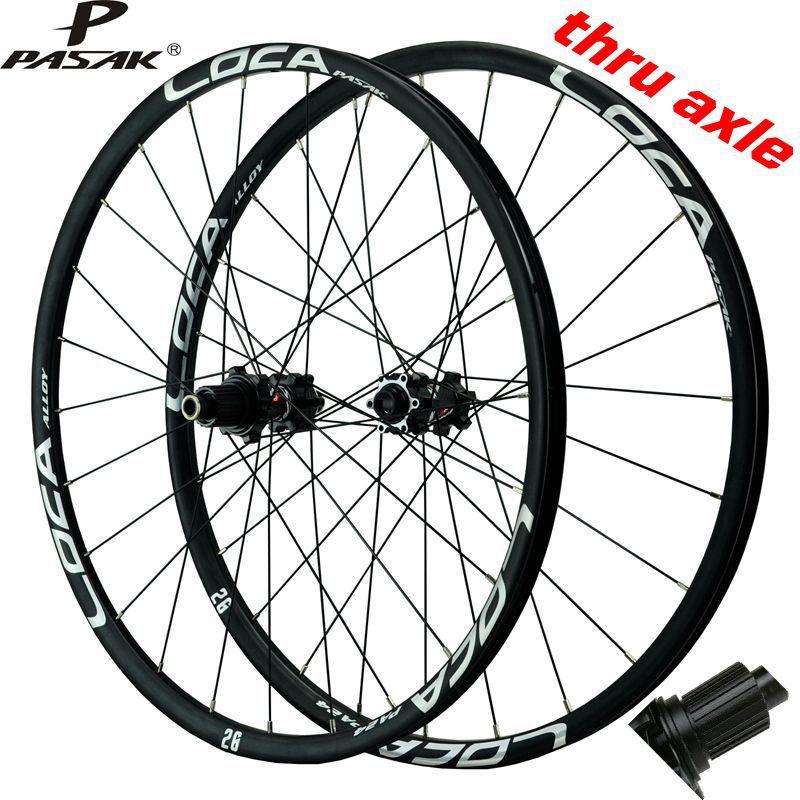Litepro MTB Mountain Bike Disc Brake 26 27.5 29 Inch Wheels Micro Spline Hub 24H Rims 700C 12Speed 5 Claws Sealed Bearing Wheelset