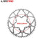 Litepro For Brompton Bicycle Spade Chainring 52 54T Folding Bike Aluminum Alloy BCD130MM Silver Sprocket Chainwheel