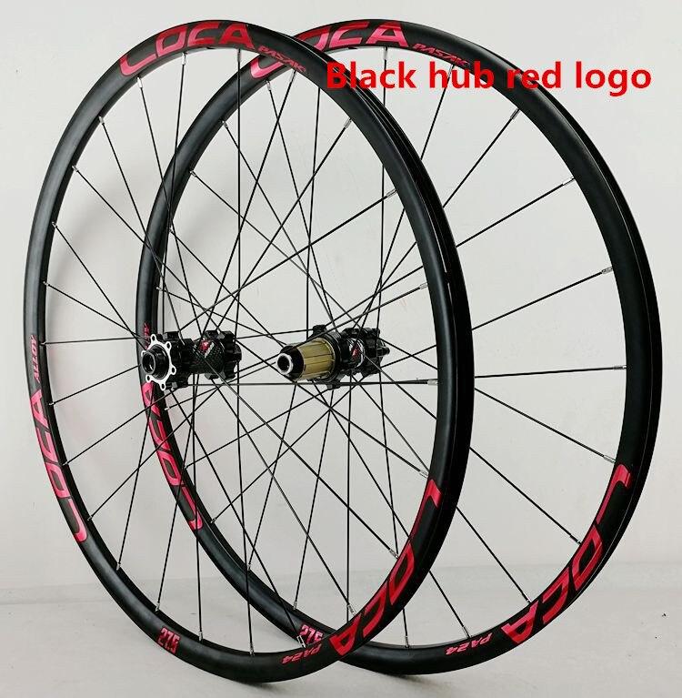 Litepro MTB Mountain Bike 26/27.5/29inch Wheelset Thru-axis Axle Disc Brake 24H 6Claws Stright Pull 12Speed Wheels 700C Rim