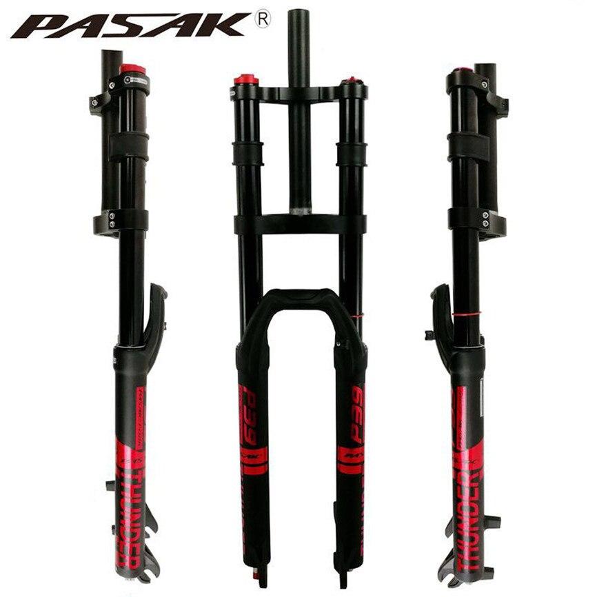 Litepro PASAK P39 MTB Suspension Fork - Air Spring, Open-Bath Damping, 27.5/29", Disc Brake Compatible