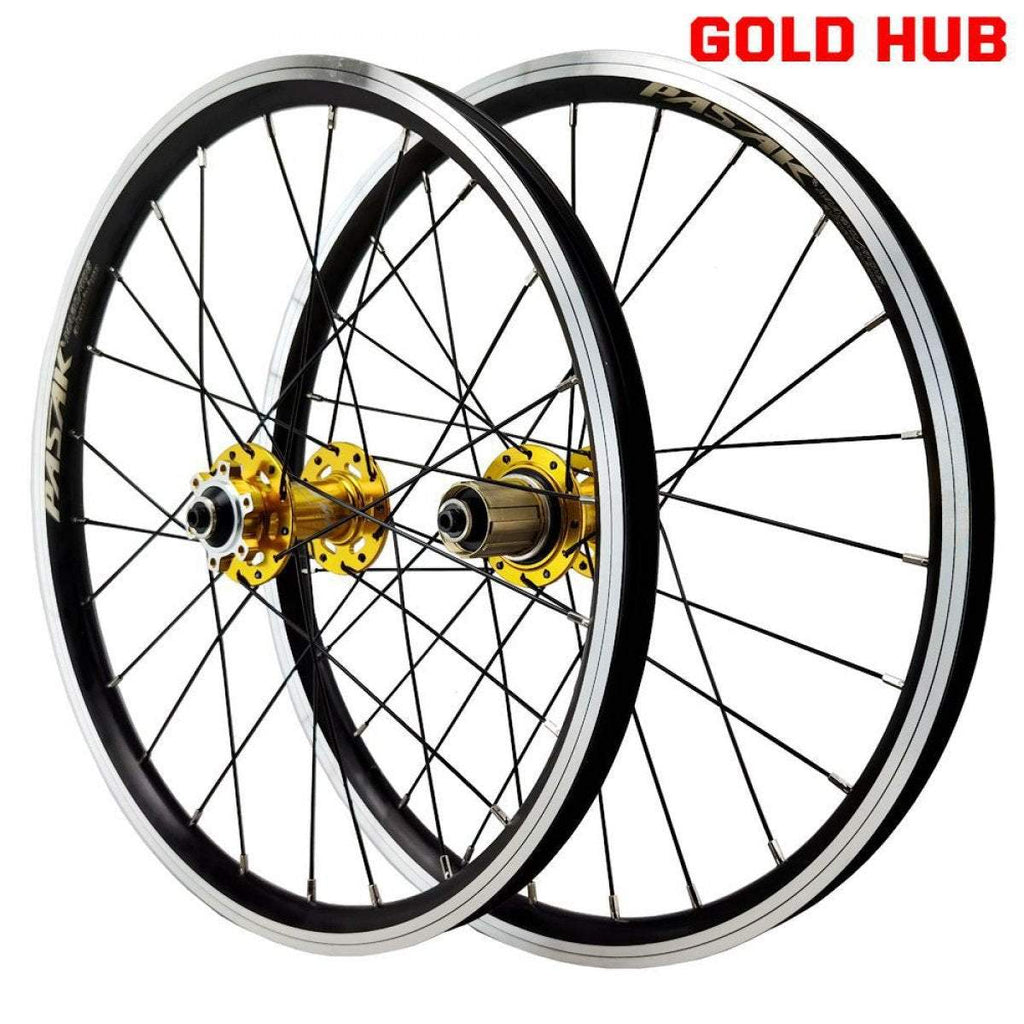 Litepro 20 Inch 406 451 6 Nails Disc Brake Wheelset 11 12 Speed 6 Claws Mountain Bike Aluminum Alloy Rims C V Brake Cassette Wheels