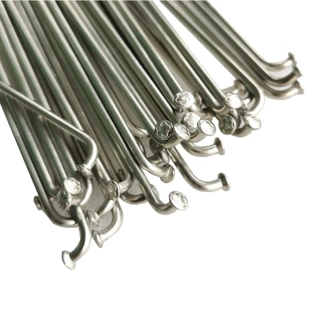 Litepro J Bend Round Spoke 1PC 286/289/291/292MM Folding MTB Road Bicycle Stainless Steel Spokes With Copper Cap