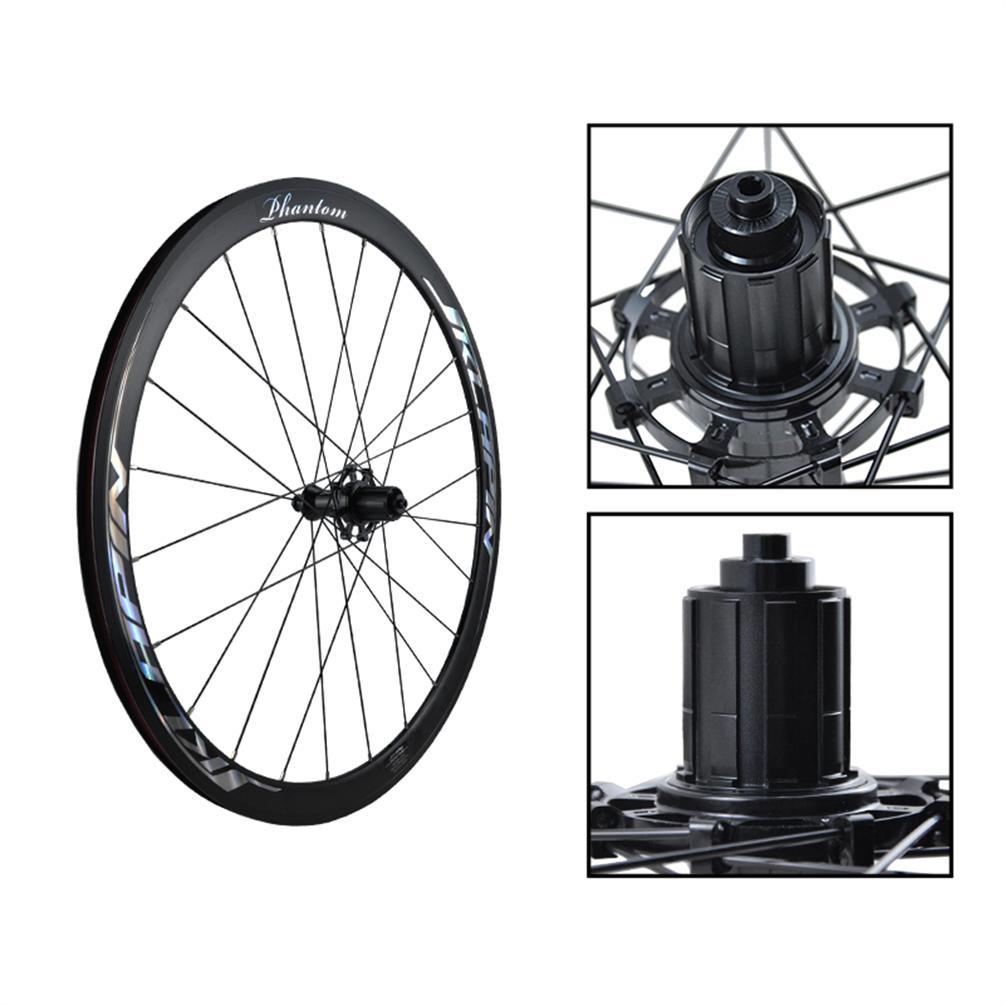 Litepro-JKLapin-C6.0 700C Road Bike Wheels 40MM V Brake 11S Bend Straight Pull Alloy 100x130MM