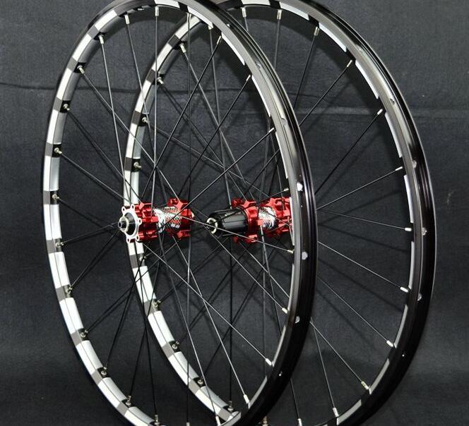 Litepro PASAK MTB Wheelset - 24H CNC Tri-lobe Hub, Quick Release, Ultra Lightweight
