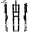 Litepro MTB Mountain Bike Fork 26/27.5/29inch Air Pressure Shoulder Suspension Damping Gas Fork Shoulder Control 15mm Thru-axis