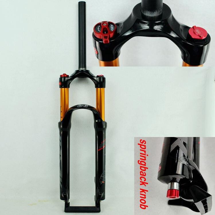 Litepro MTB Mountain Bike Air Fork 26" 27.5" 29inch ER 1-1/8" Suspension Forks Gas Resilience Oil Damping Line Lock Disc Brake