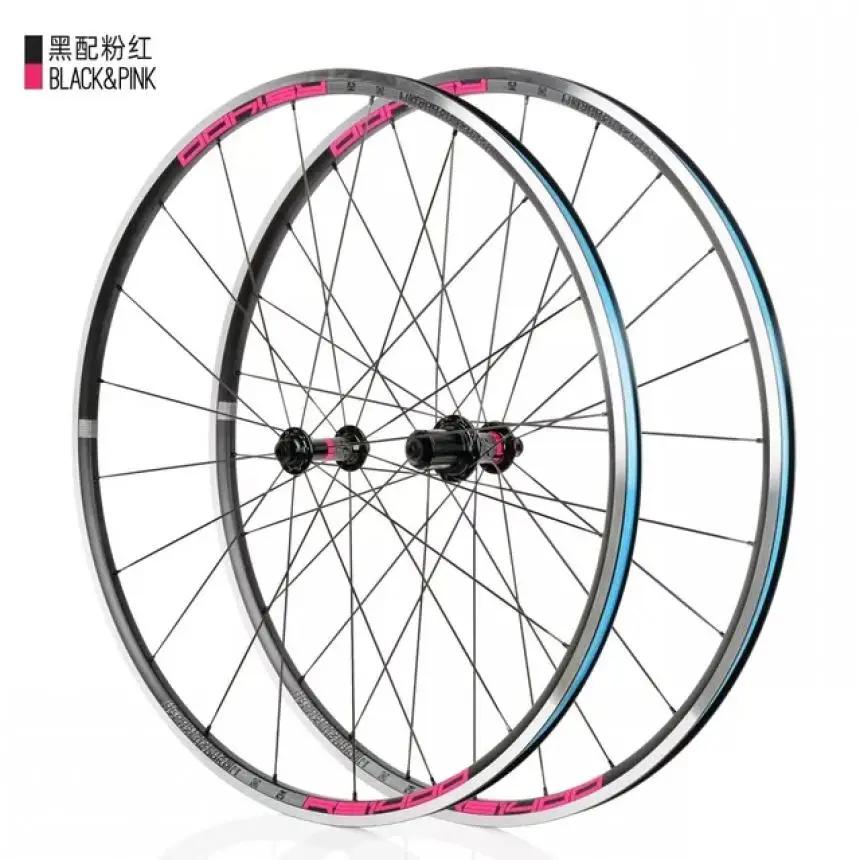 Litepro KOOZER RS1400 700C Bicycle Rim Brake Wheels Aluminium Alloy V Brake QR 4 Pawls Clincher Wheelset Road Wheel 1480G