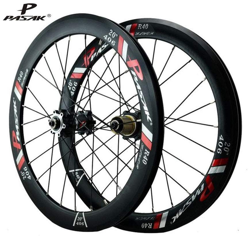 Litepro MTB Mountain Bike 20 Inch 406 22 Inch 451  R40 Hub Disc Brake 40mm 24H Rims 100/135 Wheelset Bike Wheels