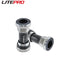 Litepro Ceramic Bottom Bracket 68/73MM MTB Bike Road Bicycle Titanium Alloy BB91 Integrated BB