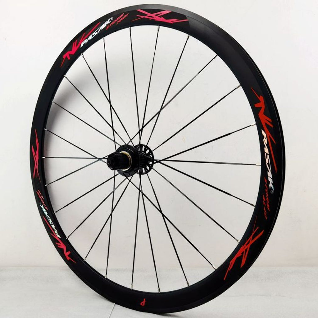 Litepro 700C 40MM C V Brake 5Claws Wheelset Road Bicycle Flat Spokes 11/12Speed HG QR Wheels Rims