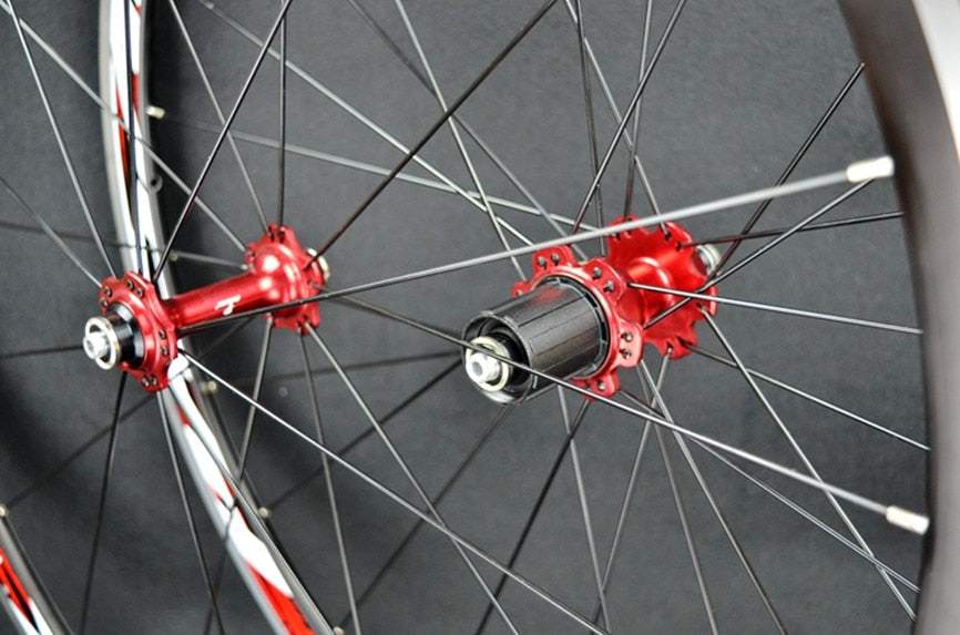 Litepro 700C Wheelset Road Bike Sealed Bearings V Brake Wheels Aluminum Alloy Rim 11 Speed 30MM Rims Ultralight 1650g Wheel Set