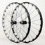 Litepro MTB Mountain Bike Wheelset 26 27.5Inch Milling Trilateral CNC Rim Straight Pull Disc Brake QR/Thru-axis 24H Bicycle Wheels