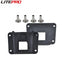 Litepro DIY Pig Nose Bag Adapter Hard Shell Storage Panniers Plastic Holder Buckle With Screws For Brompton Bicycle