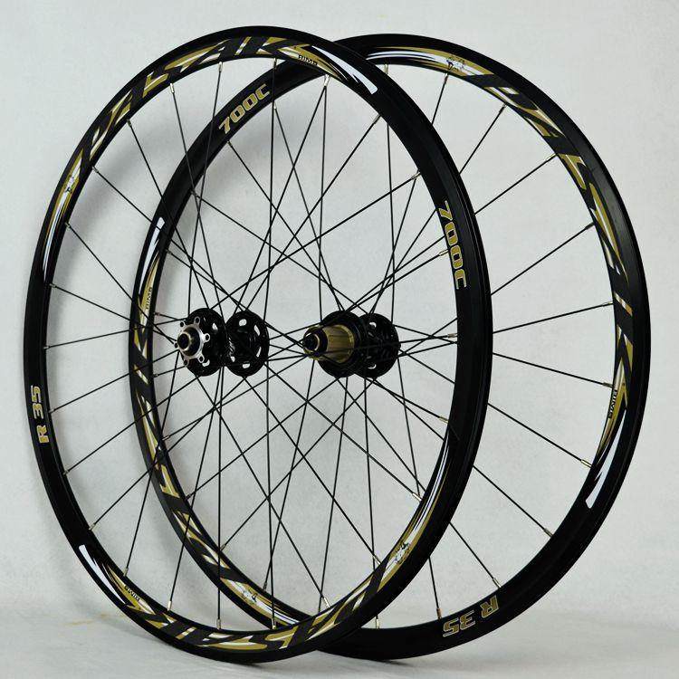 Litepro R35 700C Road Bike Wheelset 29inch Disc Brake Cross Country Bicycle Wheel Set 30MM Rim Round Spoke Ultralight 1700g
