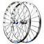 MTB 26 27.5 Inch Litepro Mountain Bicycle Wheelset  QR Thru-axis Trilateral CNC Wheel Rim Disc Brake Bick Wheels