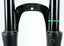 Litepro 700C Disc Brake Shock Absorber Front Fork CITY Bike 100MM QR Shoulder Control Air Fork