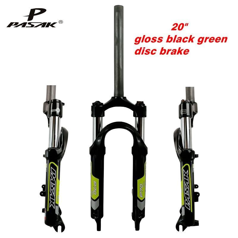 Litepro MTB Mountain Bike Folding Bicycle 20 Inch Shock Absorber Front Fork Soft And Hard Adjustable Lockable Disc Brake Fork