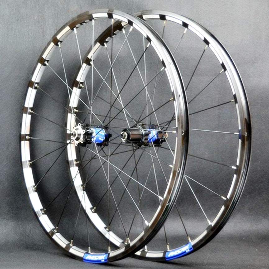 Litepro MTB Mountain Bike Wheelset 26 27.5Inch Milling Trilateral CNC Rim Straight Pull Disc Brake QR/Thru-axis 24H Bicycle Wheels