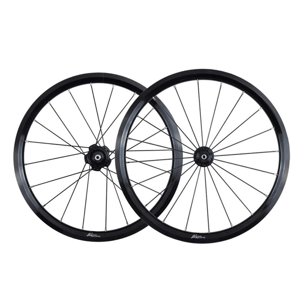 Litepro 74x112MM 16Inch 349 External 7Speed Wheelset 4 Bearing Aluminum Alloy Wheels Rims For Brompton Bicycle