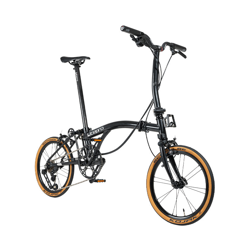 Litepro S9 16inch 9 Speed Tri-fold Folding Bike Aluminum Alloy Frame Red