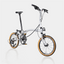 Litepro S9 16inch 9 Speed Tri-fold Folding Bike Aluminum Alloy Frame Red