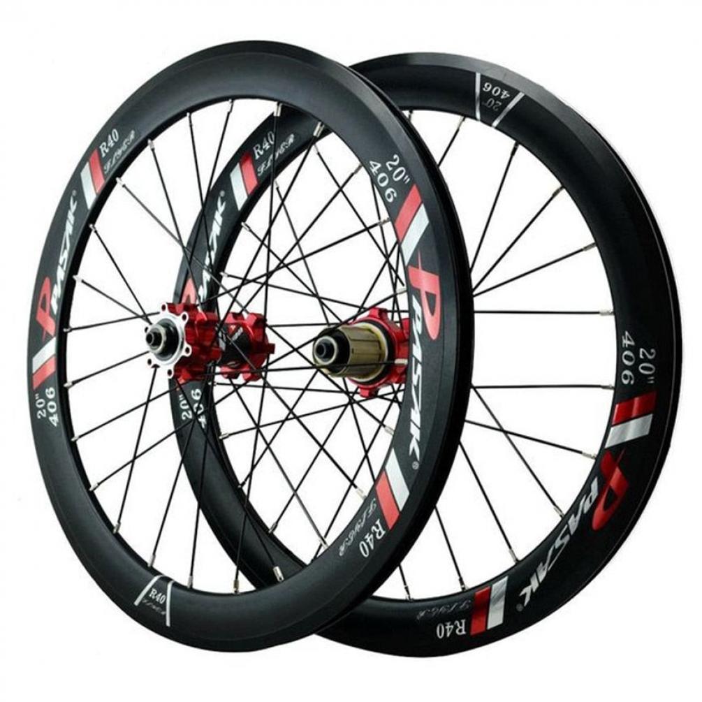 Litepro PASAK MTB Mountain Bike 20 Inch 406 22 Inch 451  R40 Hub Disc Brake 40mm 24H Rims 100/135 Wheelset Bike Wheels