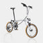 Litepro S9 16inch 9 Speed Tri-fold Folding Bike Aluminum Alloy Frame Silver