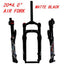 Litepro PASAK Off-road Bicycle Snowmobile ATV Bike Shock Absorber Front Magnesium Alloy Wide Tire 4.0 135MM Air 20 Inch Gas Fork