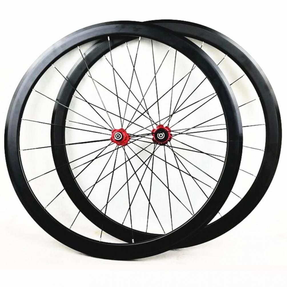 Litepro PASAK 700C 40MM Flat Spokes Road Bike Wheelset 12 Speed C V Brake Wheels