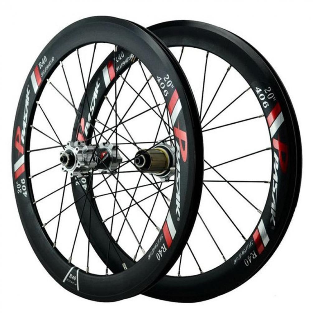 Litepro PASAK MTB Mountain Bike 20 Inch 406 22 Inch 451  R40 Hub Disc Brake 40mm 24H Rims 100/135 Wheelset Bike Wheels