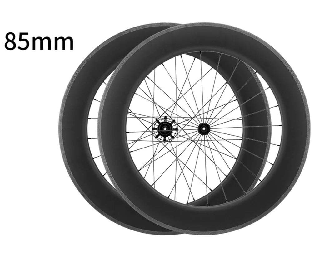 Litepro 700C V Brake Carbon Fibre 38 50 85MM Wheelset Road Bicycle QR 11Speed Wheels Rims