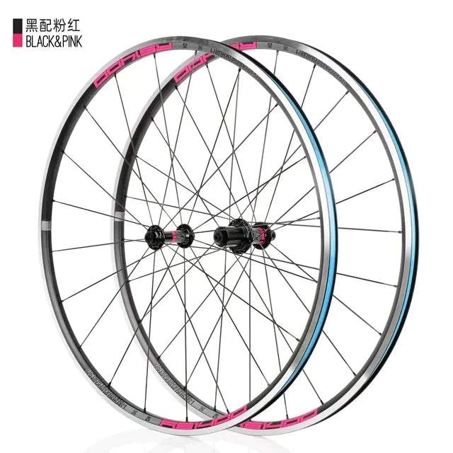 Litepro 700C Bicycle Rim Brake Wheelset Aluminium Alloy V Brake QR 4 Pawls Clincher KOOZER RS1400 Wheels Road Wheel 1480G
