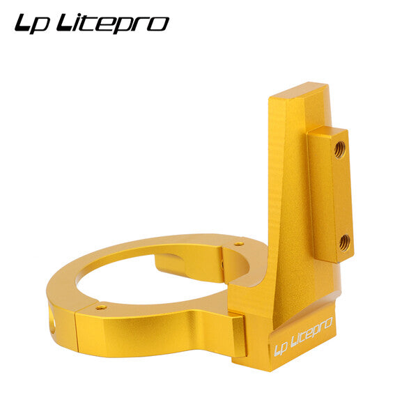 Litepro Folding Bike Front Pack Convert Bracket Front Rack Pig Nose Holder Adapter Compatible Dahon K3 P8 K3 PLUS Fohon 412 Bicycle