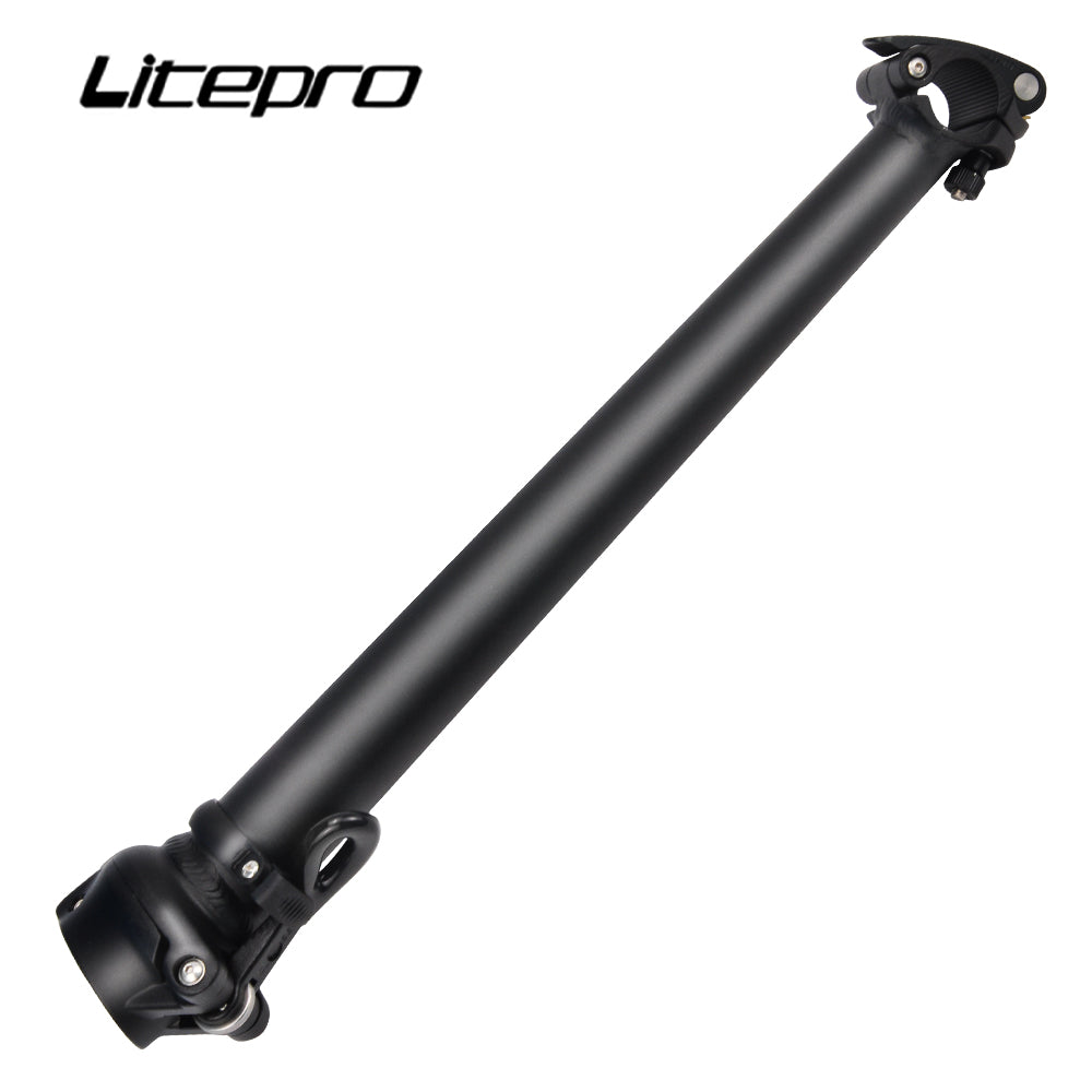 Litepro 40cm Quick-Release Head Tube – 25.4mm, Aluminum Alloy, 670g (Fits 14"/16"/20" Folding Bikes)