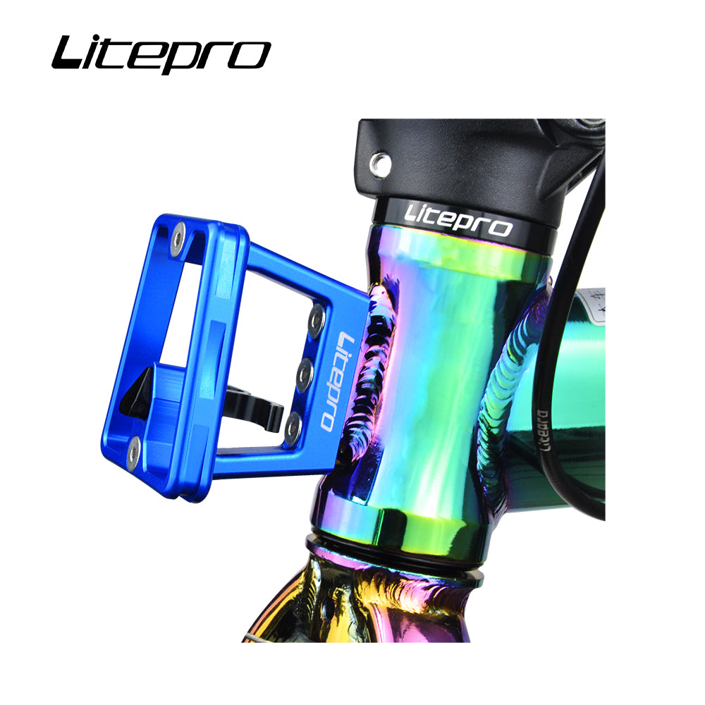 Nariz de cerdo Litepro de 3 orificios de doble tracción para Brompton