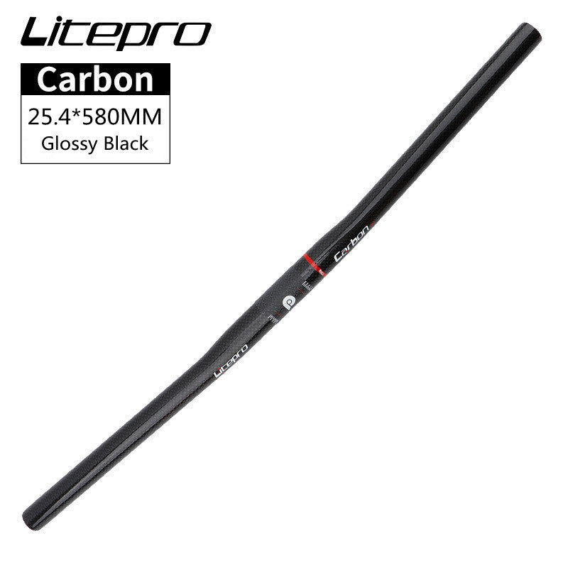 Manillar recto de fibra de carbono Litepro 25,4*580MM