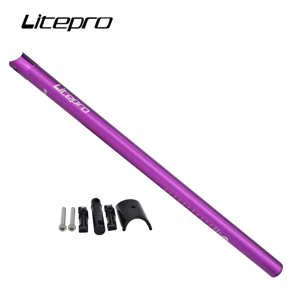 Litepro Folding Bike SeatPost 33.9*600mm Aluminum Alloy