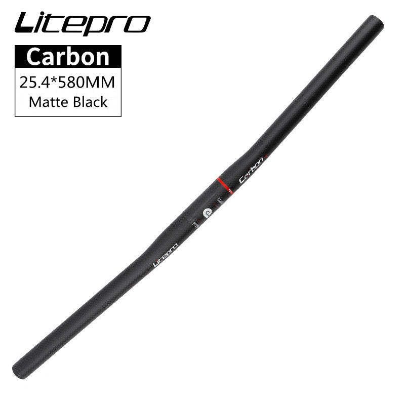 Manillar recto de fibra de carbono Litepro 25,4*580MM
