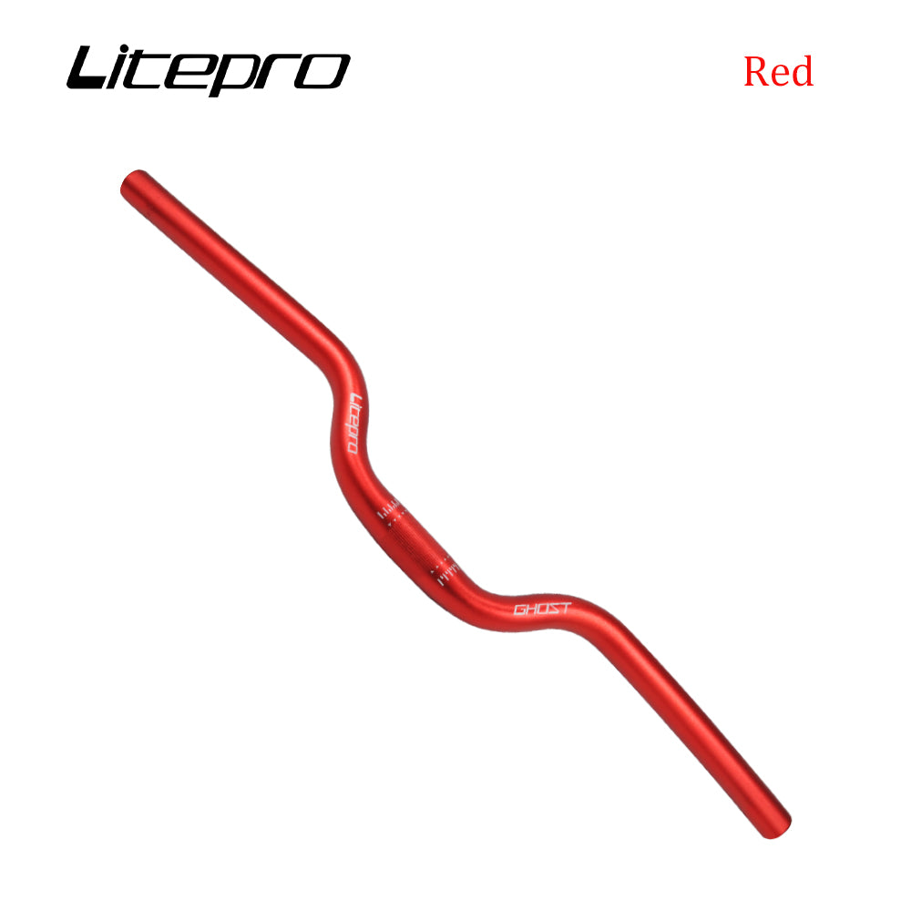 Litepro Ghost Handlebar – 25.4×580mm, Aluminum Alloy, Double-Drawn, Ultralight